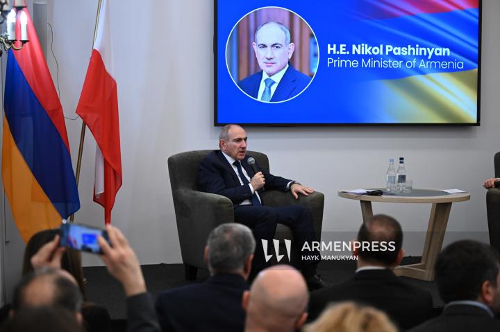 Intervención del primer ministro de Armenia en el Instituto Polaco de Relaciones Internacionales