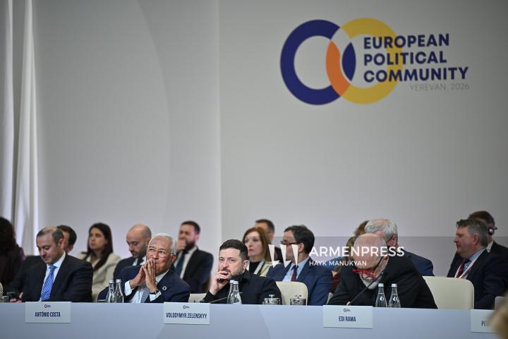 The 8th European Political Community (EPC) Summit. Yerevan, Armenia. May 4, 2026.