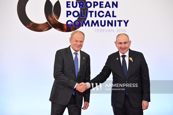 The 8th European Political Community (EPC) Summit. Yerevan, Armenia. May 4, 2026.