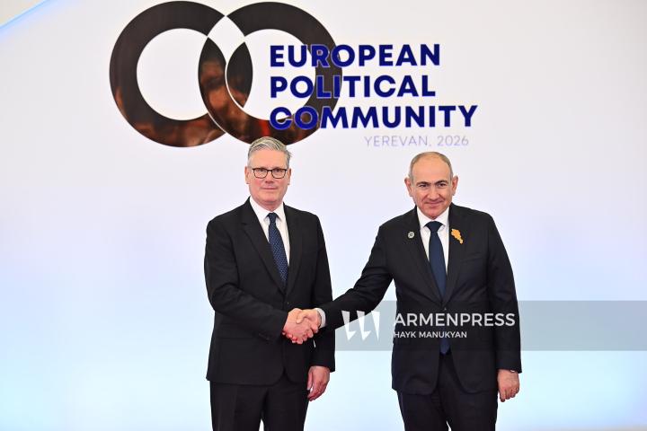 The 8th European Political Community (EPC) Summit. Yerevan, Armenia. May 4, 2026.