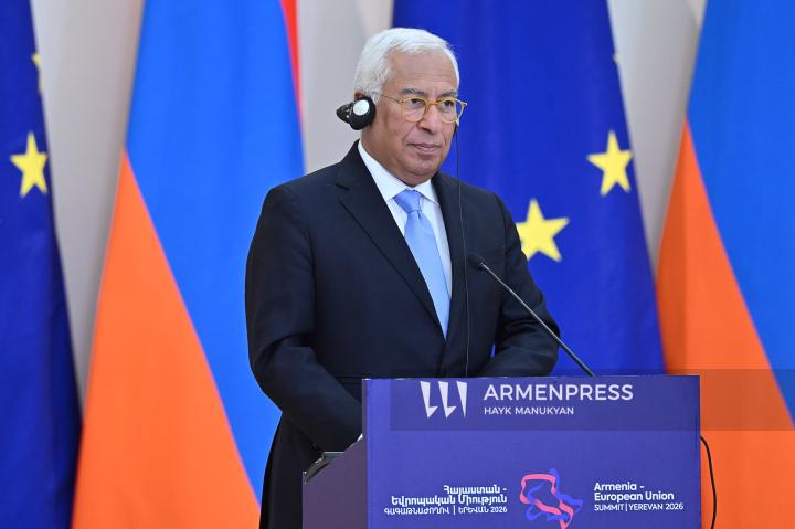 The EU–Armenia Summit at the Presidential Palace of the Republic of Armenia. Yerevan, Armenia. May 5, 2026.