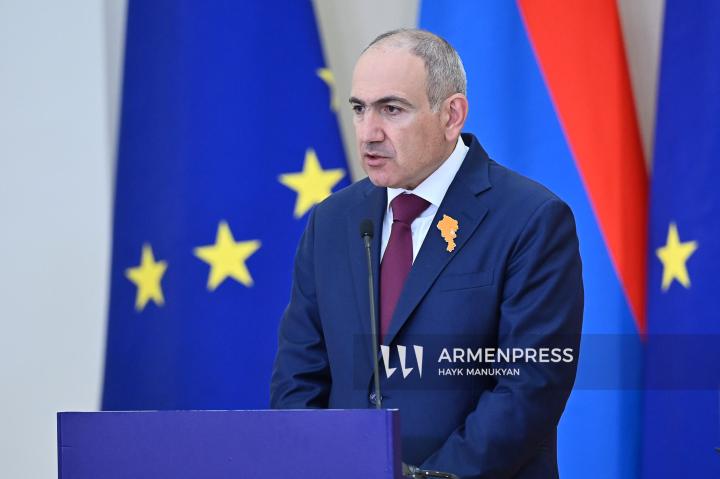 The EU–Armenia Summit at the Presidential Palace of the Republic of Armenia. Yerevan, Armenia. May 5, 2026.