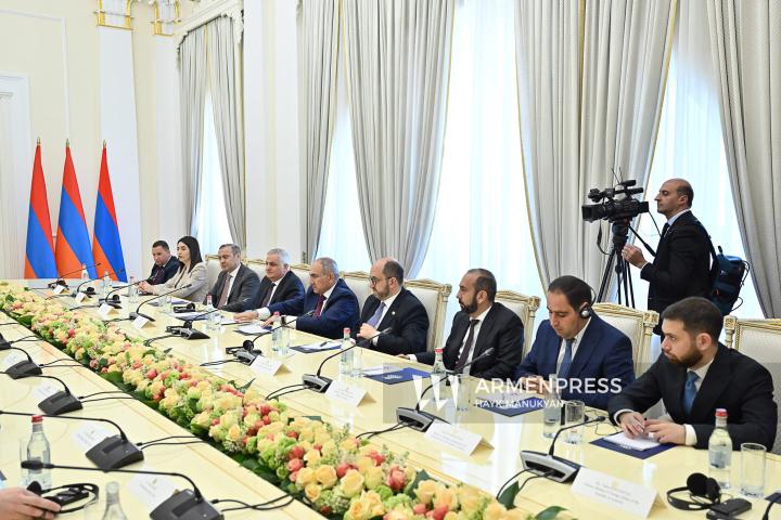 The EU–Armenia Summit at the Presidential Palace of the Republic of Armenia. Yerevan, Armenia. May 5, 2026.