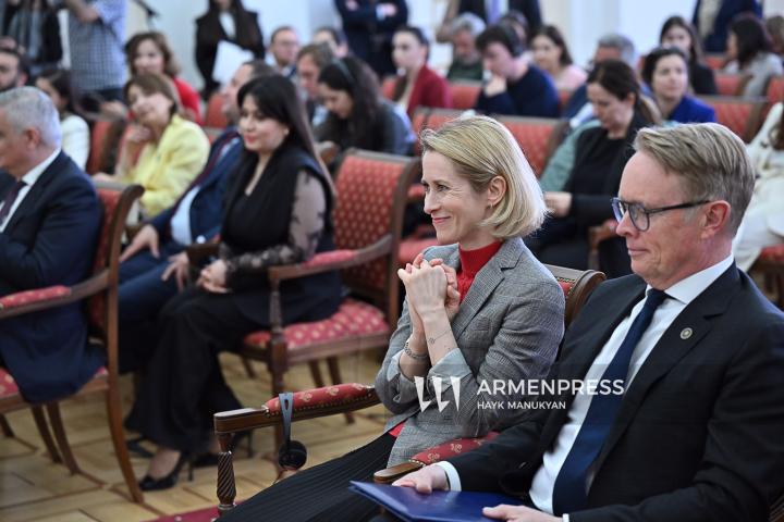 The EU–Armenia Summit at the Presidential Palace of the Republic of Armenia. Yerevan, Armenia. May 5, 2026.