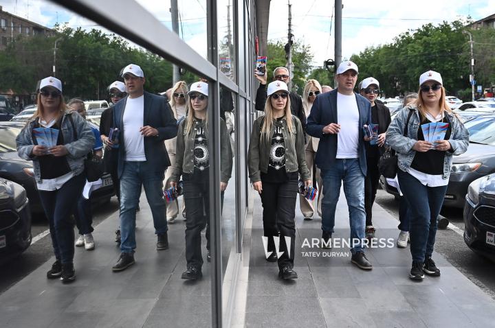 Ռեֆորմիստների կուսակցության քարոզարշավը Էրեբունի վարչական շրջանում