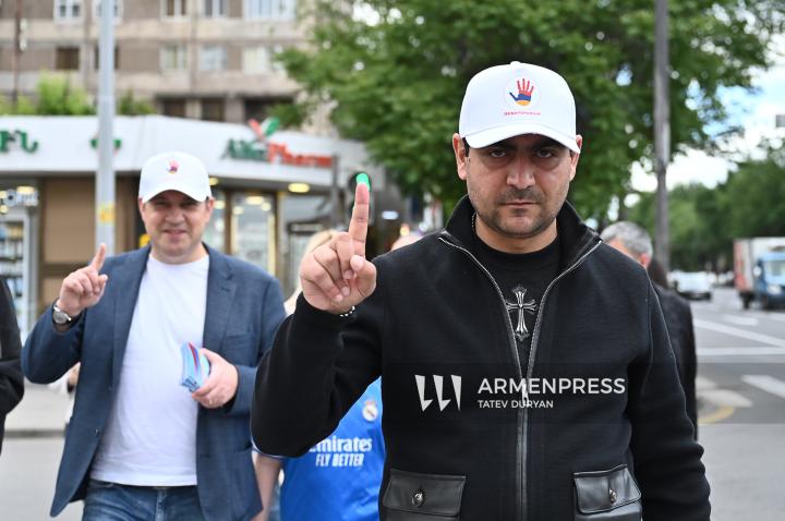 Ռեֆորմիստների կուսակցության քարոզարշավը Էրեբունի վարչական շրջանում