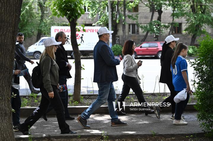 Ռեֆորմիստների կուսակցության քարոզարշավը Էրեբունի վարչական շրջանում