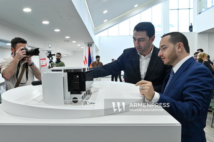 Էդուարդ Մուսայելյան, Մխիթար Հայրապետյան. «Ինտտեգրալ Սոլյուշնս» տեխնոլոգիական նոր կենտրոնի հիմնարկեքի արարողությունը