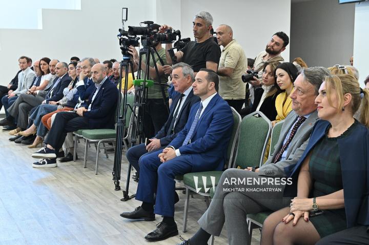 «Ինտտեգրալ Սոլյուշնս» տեխնոլոգիական նոր կենտրոնի հիմնարկեքի արարողությունը
