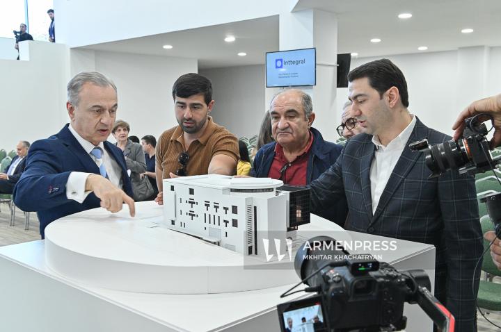 «Ինտտեգրալ Սոլյուշնս» տեխնոլոգիական նոր կենտրոնի հիմնարկեքի արարողությունը