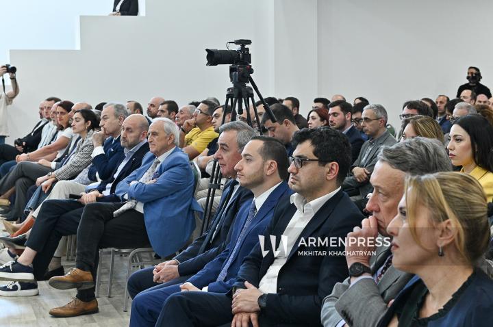 «Ինտտեգրալ Սոլյուշնս» տեխնոլոգիական նոր կենտրոնի հիմնարկեքի արարողությունը