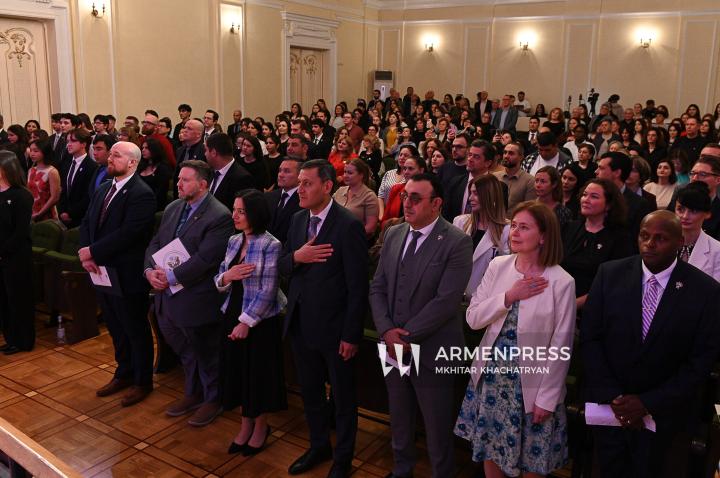 Խաղաղության կորպուսի 30 նոր կամավորների երդման հանդիսավոր արարողությունը