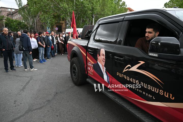 Movilización conjunta de partidos Madre Armenia y Armenia Próspera