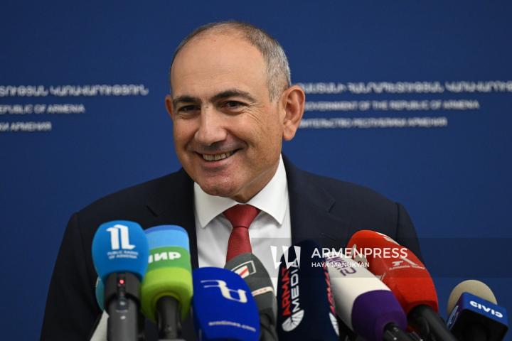 ՀՀ վարչապետ Նիկոլ Փաշինյանի ճեպազրույցը