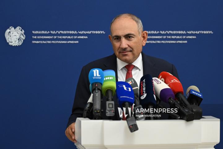 ՀՀ վարչապետ Նիկոլ Փաշինյանի ճեպազրույցը