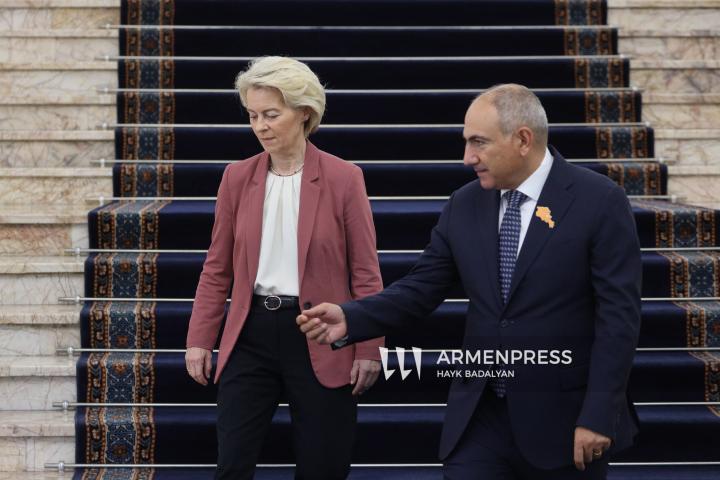 Ուրսուլա ֆոն դեր Լայեն, Նիկոլ Փաշինյան