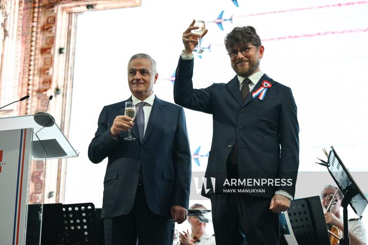 Ֆրանսիայի ազգային տոնին նվիրված ընդունելություն