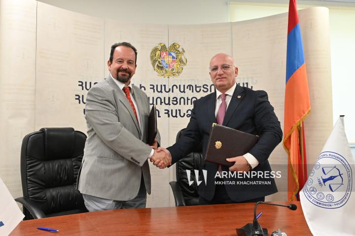 ՀՀ ՀԾԿՀ-ի և Հունաստանի RAAYE-ի միջև փոխըմբռնման հուշագրի ստորագրման արարողությունը