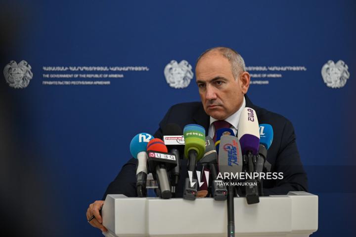 Նիկոլ Փաշինյանի ճեպազրույցը