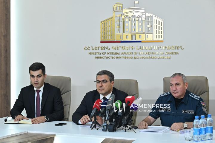პრესკონფერენცია შინაგან საქმეთა სამინისტროს სამშველო სამსახურის 2026 წლის პირველი ნახევრის საქმიანობის შედეგებსა და სტატისტიკურ მონაცემებზე