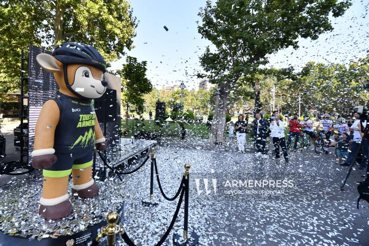 Tour of Armenia international cycling race mascot unveiled