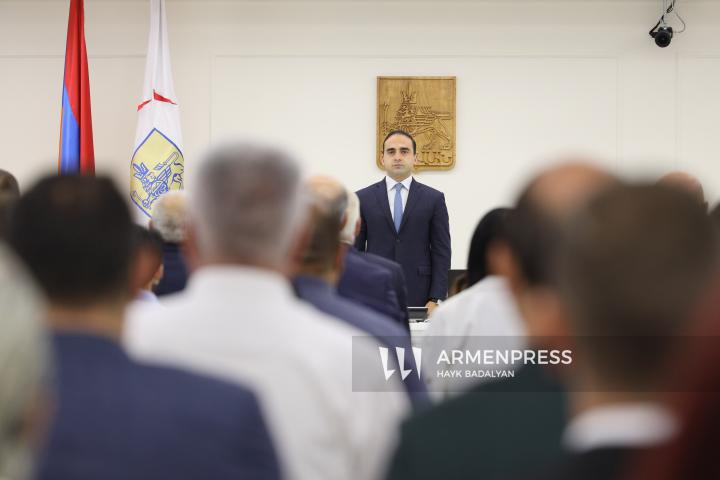 Երևան քաղաքի ավագանու 7-րդ նստաշրջանի 1-ին նիստը