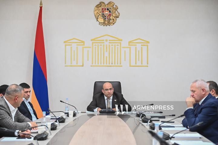 ՀՀ ԱԺ տարածքային կառավարման և շրջակա միջավայրի պահպանության հարցերի մշտական հանձնաժողովի արտահերթ նիստը