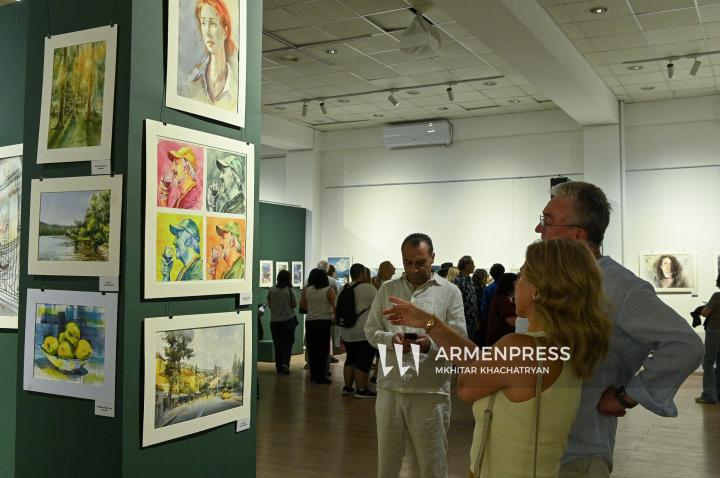 «ՀԱՅԱՍՏԱՆԻ ԳՈՒՅՆԵՐԸ» ջրաներկի 4-րդ միջազգային փառատոնի և ցուցահանդեսի պաշտոնական բացումը