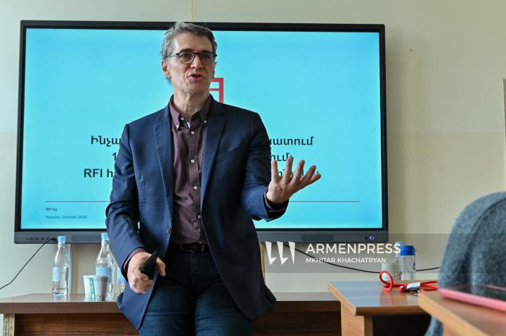 Հանդիպում RFI-ի տնօրեն Ժան-Մարկ Ֆուրի հետ