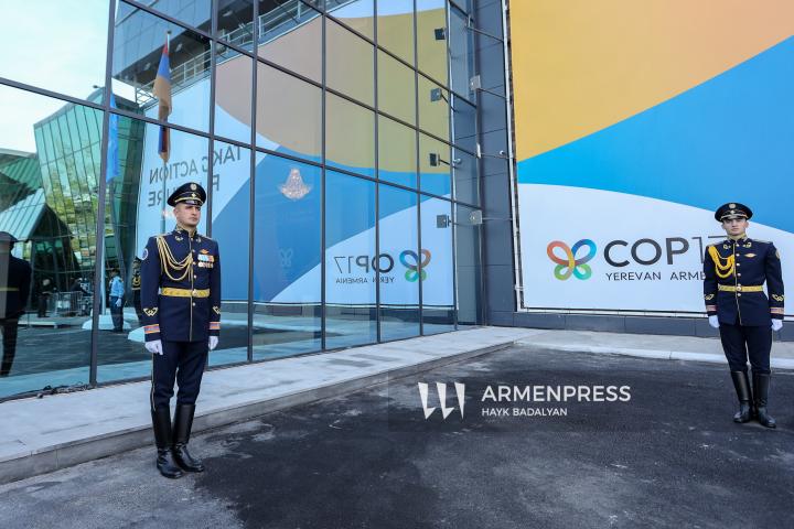 ՄԱԿ-ի դրոշի բարձրացման արարողությունը և տարածքը ՄԱԿ-ին հանձնելու միջոցառումը