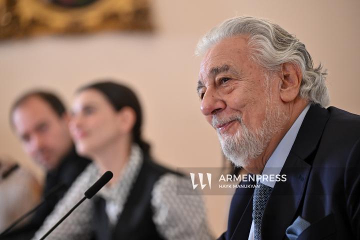 Վարդան Գրիգորյան, Հասմիկ Գրիգորյան, Պլասիդո Դոմինգո