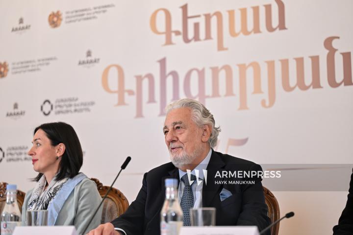 Ժաննա Անդրեասյան, Պլասիդո Դոմինգո