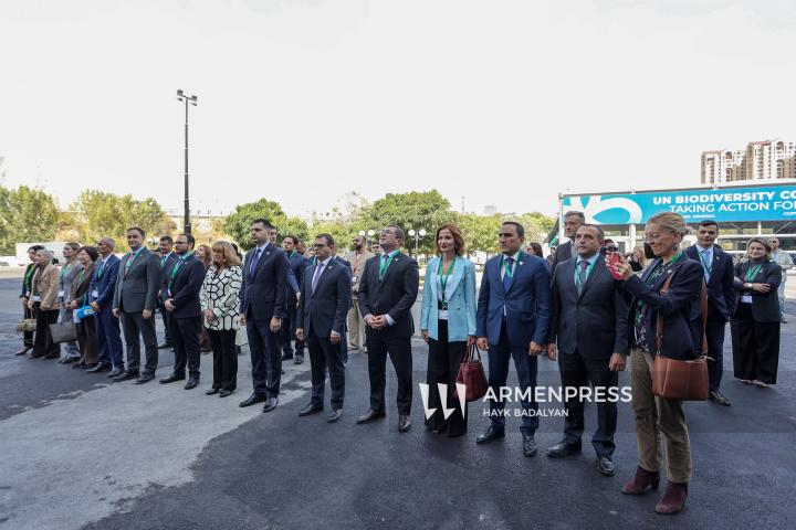 ՄԱԿ-ի դրոշի բարձրացման արարողությունը և տարածքը ՄԱԿ-ին հանձնելու միջոցառումը