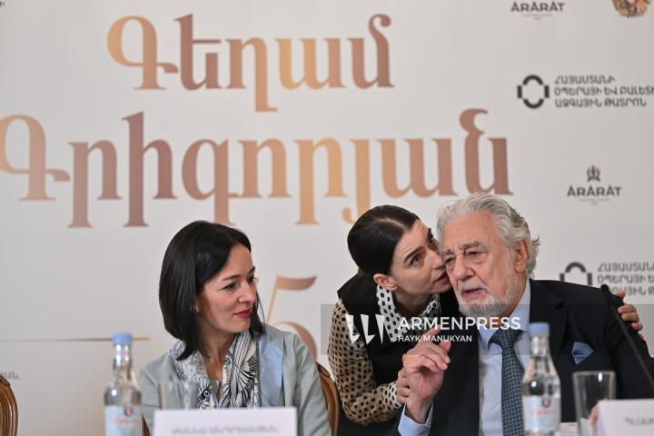Ժաննա Անդրեասյան, Հասմիկ Գրիգորյան, Պլասիդո Դոմինգո