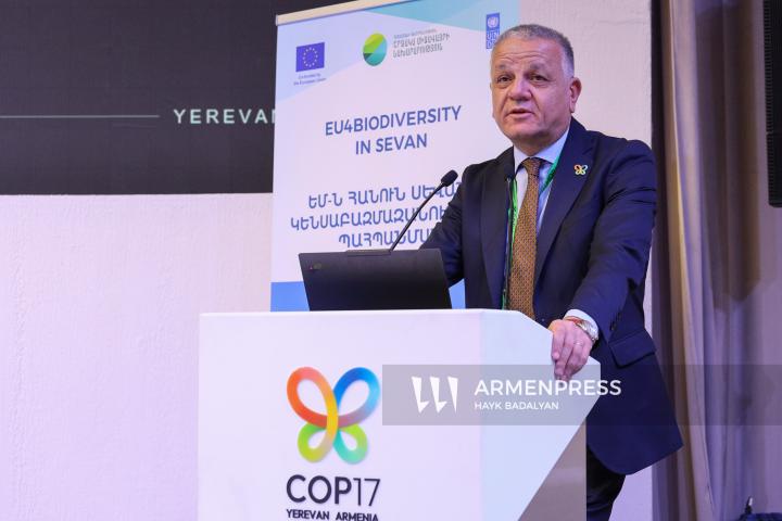 COP17. «ԵՄ-ն հանուն Սևանի կենսաբազմազանության պահպանության. Սևանա լճի էկոհամակարգի վերականգնման բարելավում» (EU4BiodiversityinSevan) ծրագրի մեկնարկը