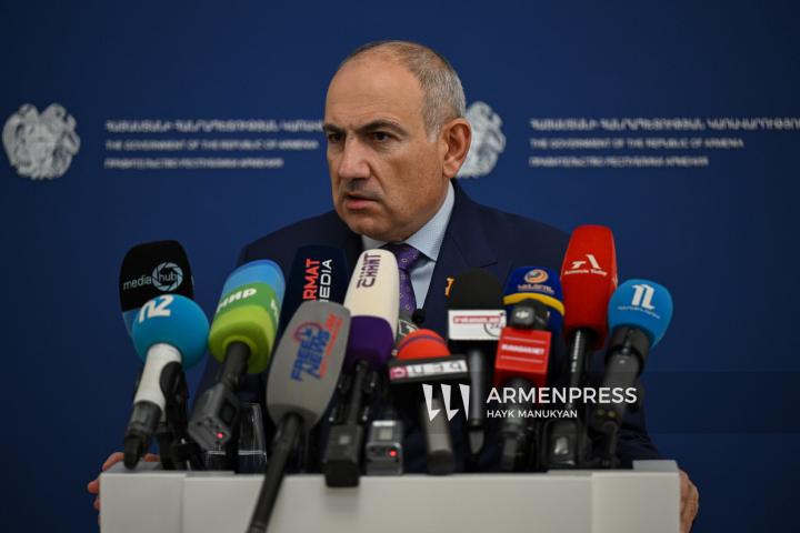 Նիկոլ Փաշինյանի ճեպազրույցը