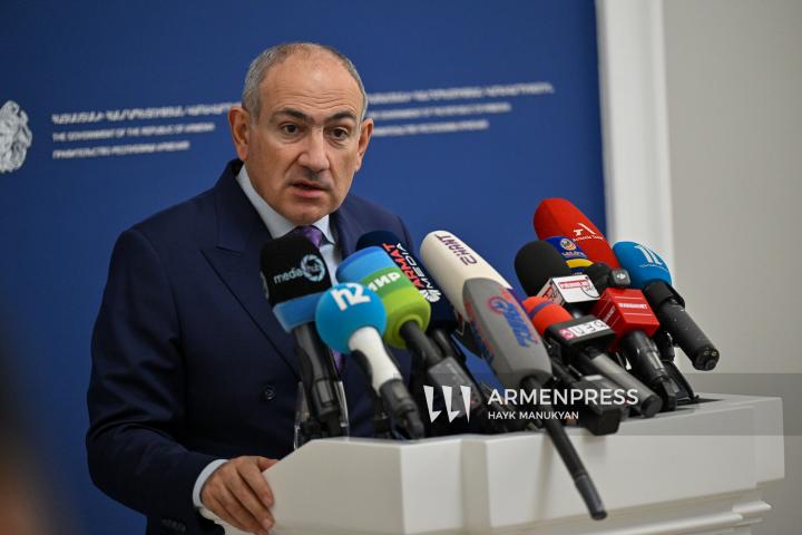 Նիկոլ Փաշինյանի ճեպազրույցը