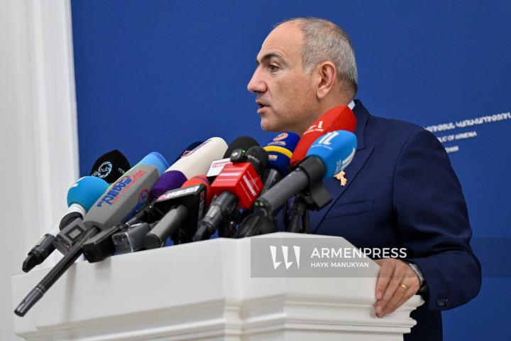 Նիկոլ Փաշինյանի ճեպազրույցը