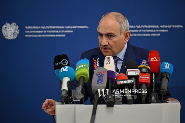 Նիկոլ Փաշինյանի ճեպազրույցը