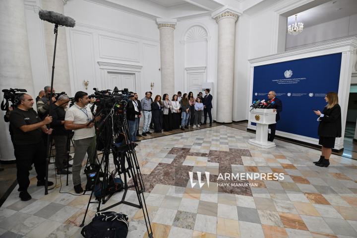 Նիկոլ Փաշինյանի ճեպազրույցը