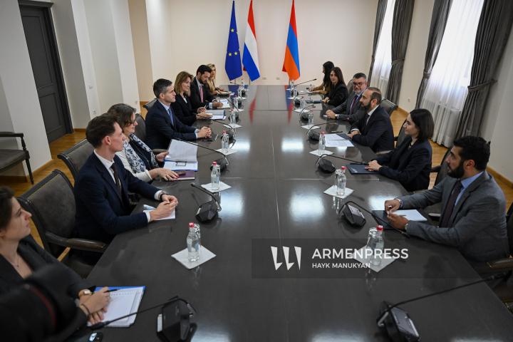 ՀՀ ԱԳՄԱ նախարար Արարատ Միրզոյանի և Նիդեռլանդների Թագավորության ԱԳ նախարար Թոմ Բերենդսենի տետ-ա-տետ և ընդլայնված կազմով հանդիպումները
