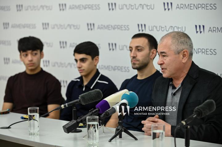 Մամիկոն Խաչատրյան, Համլետ Մանուկյան, Արթուր Դավթյան, Հակոբ Սերոբյան