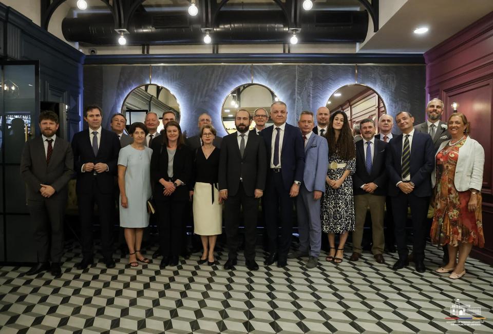 Armenian Foreign Minister meets with EU and Member State Ambassadors in Armenia