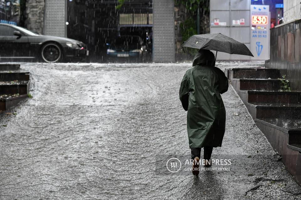 В Лори, Тавуше, Гегаркунике и Сюнике ожидаются сильные дожди, в Сюнике возможны наводнения