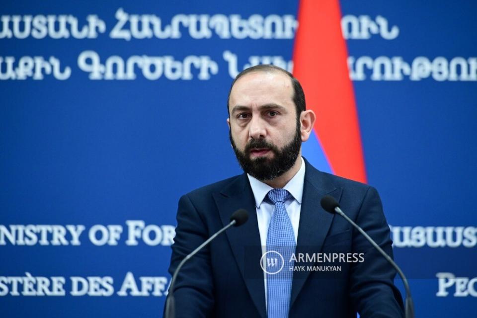 Ararat Mirzoyan reaffirms Yerevan's readiness to normalize relations with Turkey