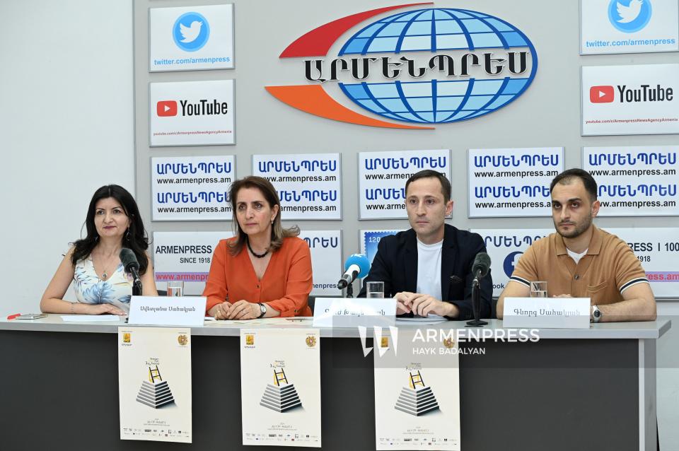 Press conference dedicated to the 7th Yerevan International Short Film Festival