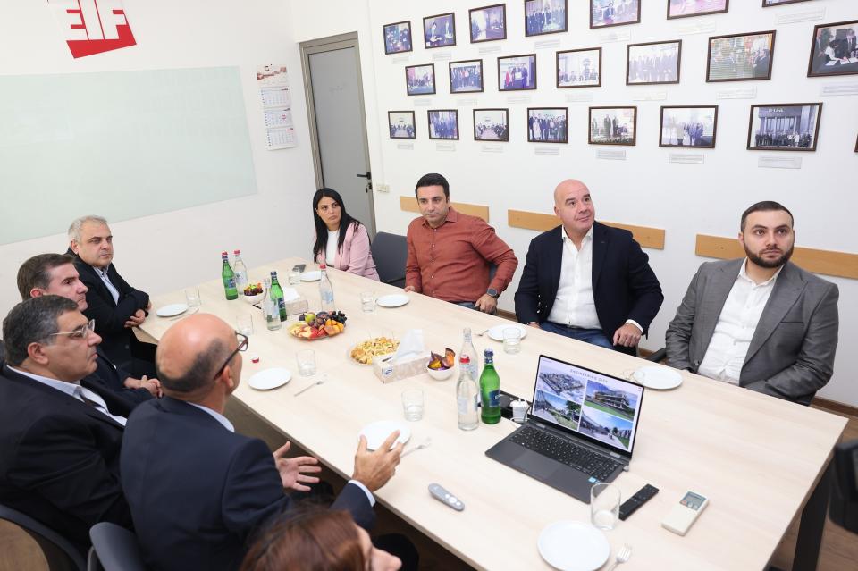 Armenian Parliament Speaker visits Engineering City