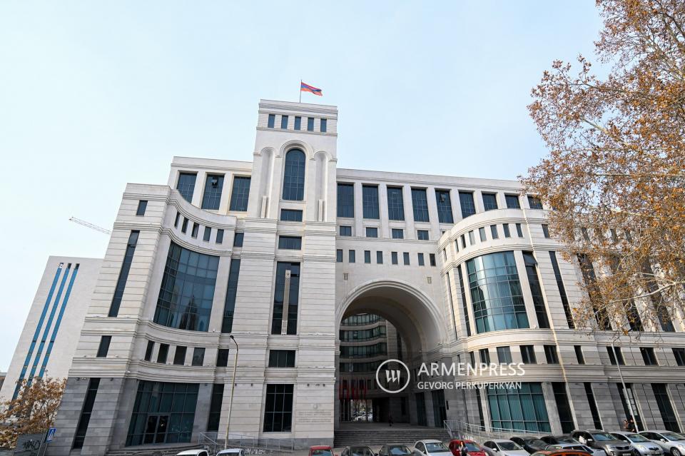 Armenian Foreign Ministry extends condolences over China earthquake