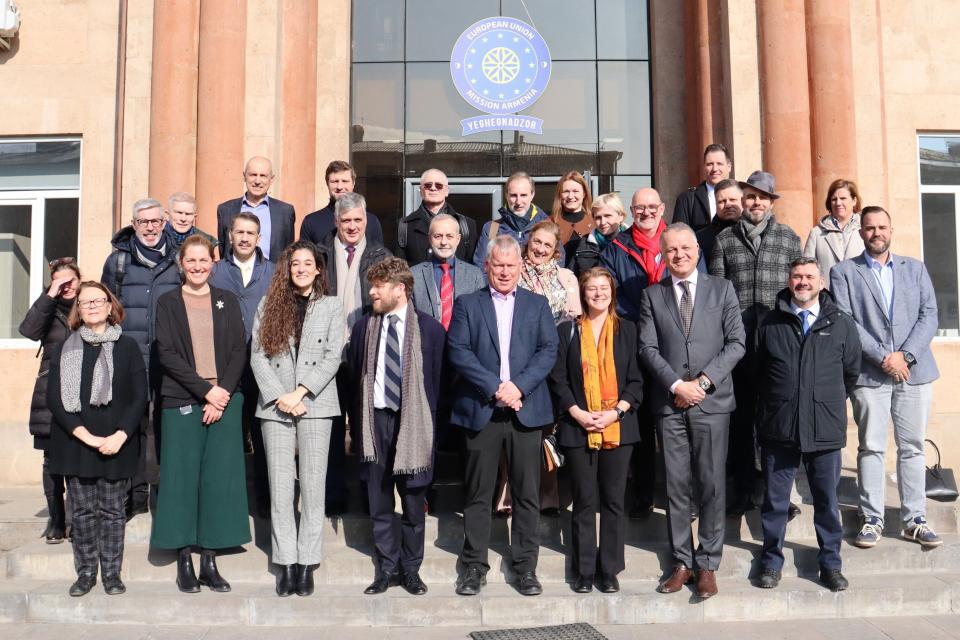 EU Mission to Armenia hosts 22 ambassadors from EU member states