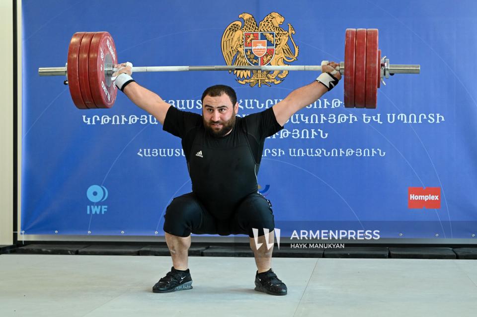 Campeonato de Halterofilia Masculino de Armenia: Último día